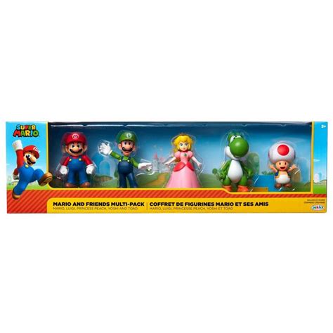 Jakks Pacific Super Mario Mario And Friends Multi-Pack Action Figures GameStop | lupon.gov.ph