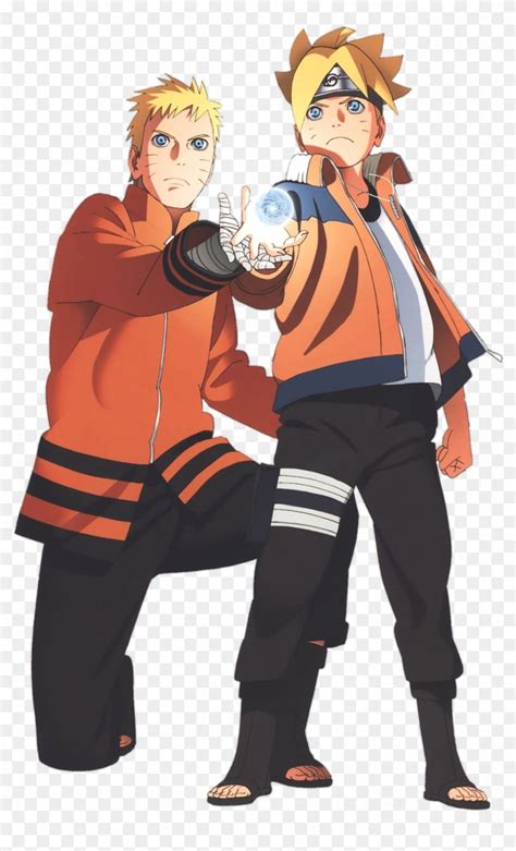 Father And Son Render - Naruto E Boruto Rasengan, HD Png Download ...