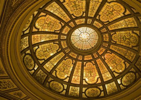 World's Largest Tiffany Stained Glass Dome at Chicago Cult… | Flickr