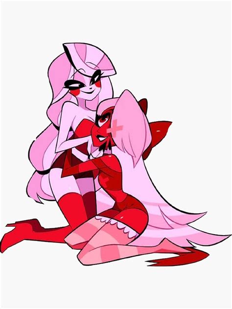 "Hazbin Hotel Charlie & Vaggie" Sticker for Sale by Rogestore | Redbubble