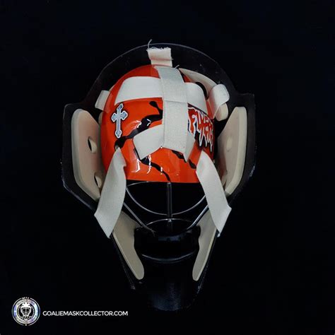 Carter Hart Unsigned Goalie Mask 2021 Philadelphia Venom Carnage ...