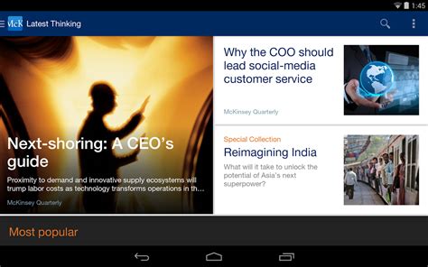 McKinsey Insights - Android Apps on Google Play