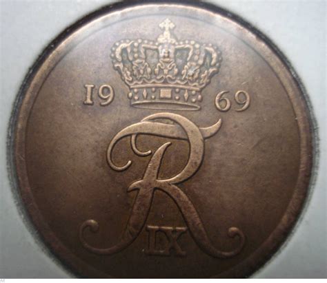 5 Ore 1969, Frederick IX (1947-1972) - Denmark - Coin - 32439