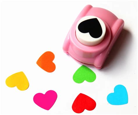 freeship 1''/25mm heart shaped paper punch hole punch for scrapbooking scrapbook cutter ...