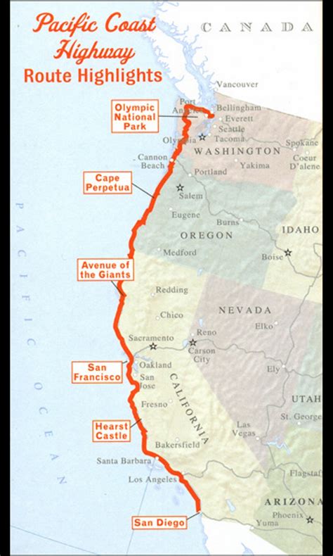 Pacific Coast Highway Road Trip. Seattle to San Diego. Hope to do this ...