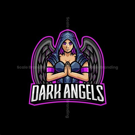 Dark Angel Mascot Logo | Dark angel, Mascot, ? logo