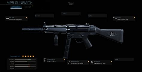 5 Best MP5 SMG Modern Warfare class loadouts: Attachments, Setup, Perk ...