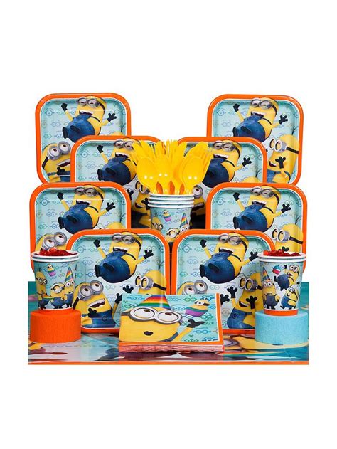 Despicable Me Party Decorations & Supplies | Despicable me party, Party kit, Party decoration ...