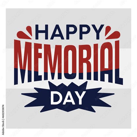 Happy Memorial Day, Happy Memorial Day Svg Holiday, American Flag, USA ...