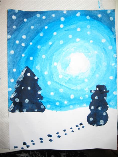 Terri's Teaching Treasures: Winter Wonderland Art