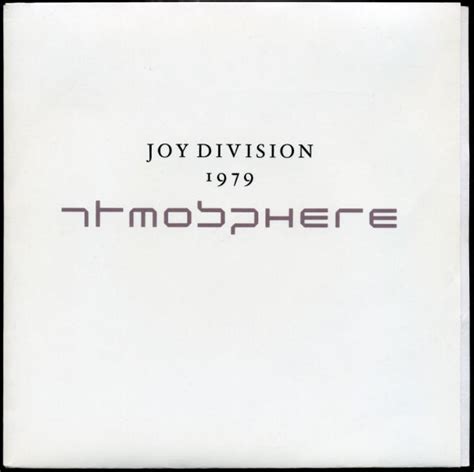 Joy Division – Atmosphere (1988, Vinyl) - Discogs