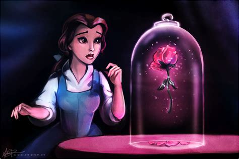 Beauty meets the Beast - Disney Princess Fan Art (24657212) - Fanpop