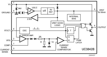 UC3843B DATASHEET PDF