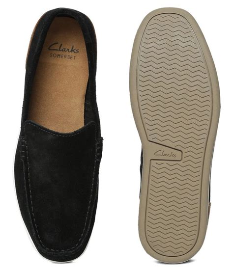 Clarks Black Loafers - Buy Clarks Black Loafers Online at Best Prices ...