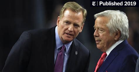 What Will the N.F.L. Do About Robert Kraft This Time? - The New York Times