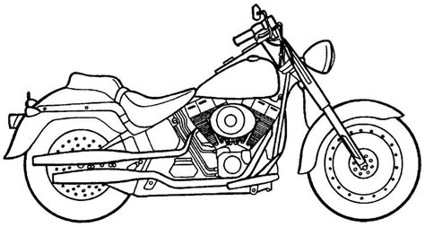 Motorbike Drawing Outline at GetDrawings | Free download