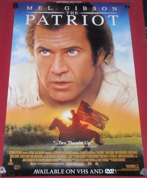 The Patriot Movie Poster 27x40 Used Mel Gibson, Heath Ledger – Mason ...