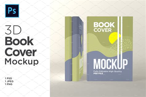 Book Cover PSD Mockup | Photoshop Templates ~ Creative Market