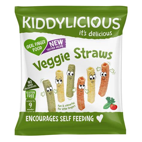 Veggie Straws | Original Flavour| Toddler & Kids Snacks | Kiddylicious