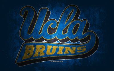 Download wallpapers UCLA Bruins, American football team, blue ...