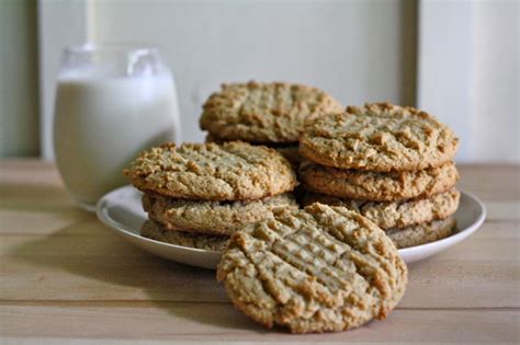 JUMBO WHOLE WHEAT PEANUT BUTTER COOKIES | cait's plate