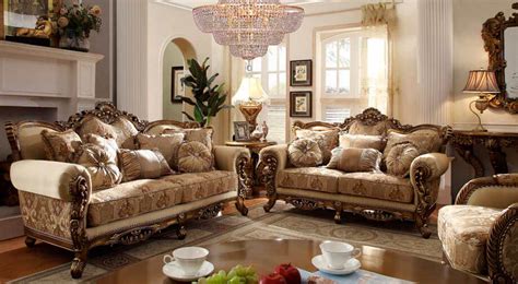 Classic Design Sofa Set HD 605 | Fabric Sofas