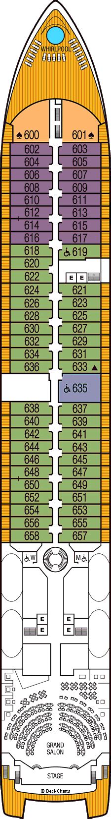 Seabourn Odyssey Deck Plans: Ship Layout, Staterooms & Map - Cruise Critic