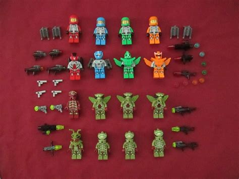 LEGO Galaxy Squad Minifigures Lot, Galaxy Squad Figs, Bugs Insects Weapons | eBay