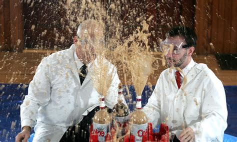 Mentos And Coke Explosion