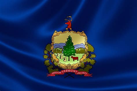 Vermont State Flag - WorldAtlas