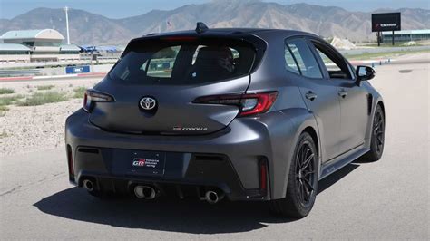 2023 Toyota GR Corolla Morizo Edition Sounds Fierce On The Race Track