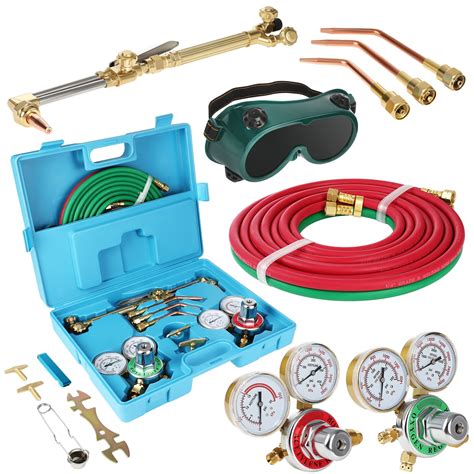 Buy Oxy Acetylene Torch Kit, Oxygen Welding, Cutting Brazing Kit ...