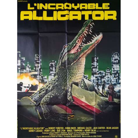 ALLIGATOR Movie Poster 47x63 in.