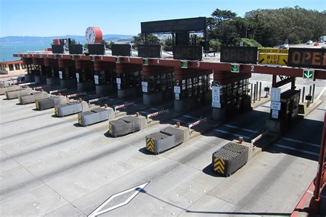 W-Trans | Golden Gate Bridge Toll Plaza Striping Plans (Golden Gate Bridge, Highway & Transit ...