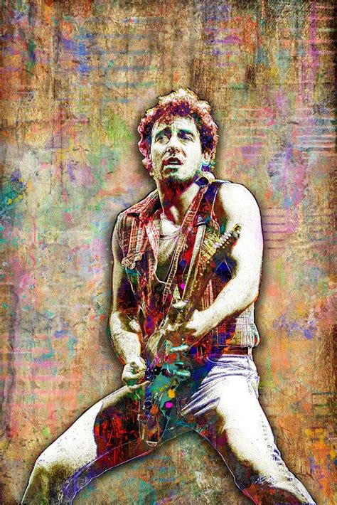 Bruce Springsteen Poster, Bruce Springsteen Art, Bruce Springsteen ...