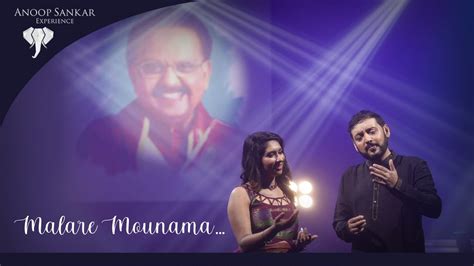 Malare Mounama | Tribute to SPB | Karna | Vidyasagar | Anoop Sankar | Varsha | S Janaki ...