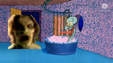 K-Fee Zombie drops by Squidward's house by ChavoIsCutie on DeviantArt