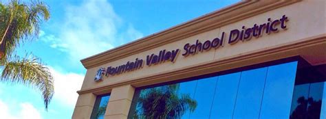 Hours - About Us - Fountain Valley School District