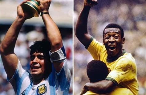 Comparativa de Pelé vs Maradona | Dos genios del fútbol