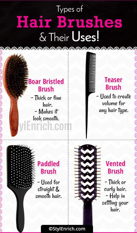 Hair Brush Types : A Complete Guide To Hair Brushes And Its Uses!