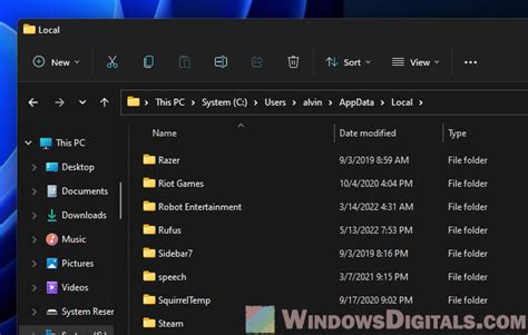 How to Clean Up AppData Folder in Windows 11