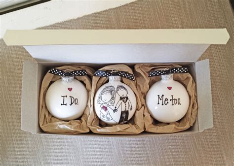 Wedding Ornaments Keepsake Wedding Gift Personalized Wedding