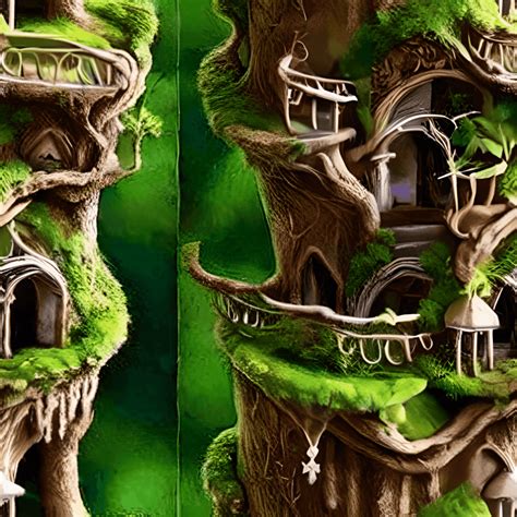 Fairy Castle in the Forest Digital Graphic · Creative Fabrica