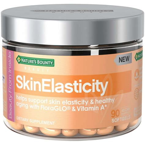 Nature's Bounty® SkinElasticity Dietary Supplement with Vitamin A ...