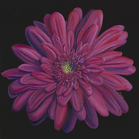 Gerber Daisy Painting by Kerri Meehan - Fine Art America