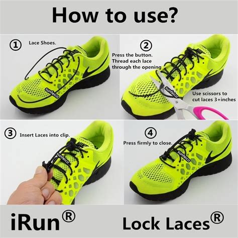 2017 Running Lock Laces~no Tie Elastic Laces Locks~ebay/amazon Locking ...