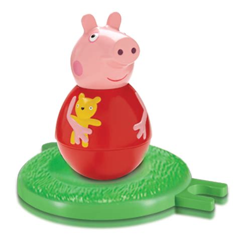 Peppa Pig Weebles Wobbly Figure and Base | IWOOT