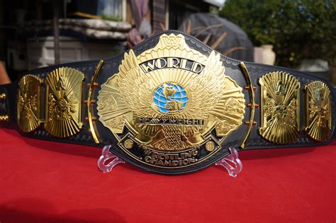 WWF Winged Eagle Wrestling Championship Belt With 24K Gold Plating | ubicaciondepersonas.cdmx.gob.mx