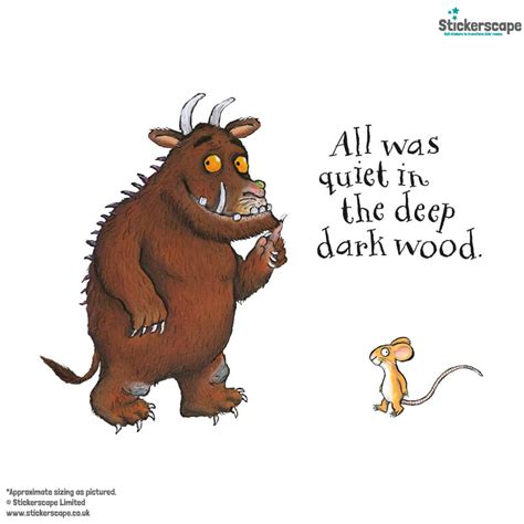 Gruffalo and Mouse Wall Sticker Pack | The Gruffalo Wall Stickers | Stickerscape