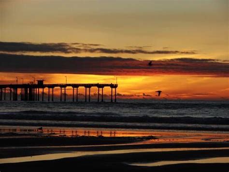 OB pier after recent storm, what a great sunset! Ocean Beach Pier ...